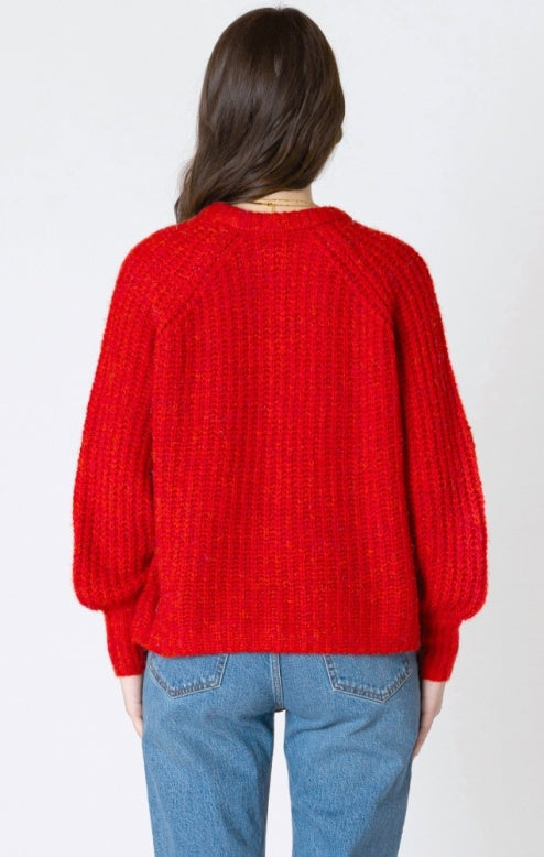 DEX-BUTTON CARDIGAN