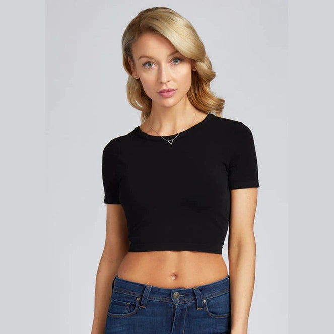 C'EST MOI BAMBOO CROP TOP
